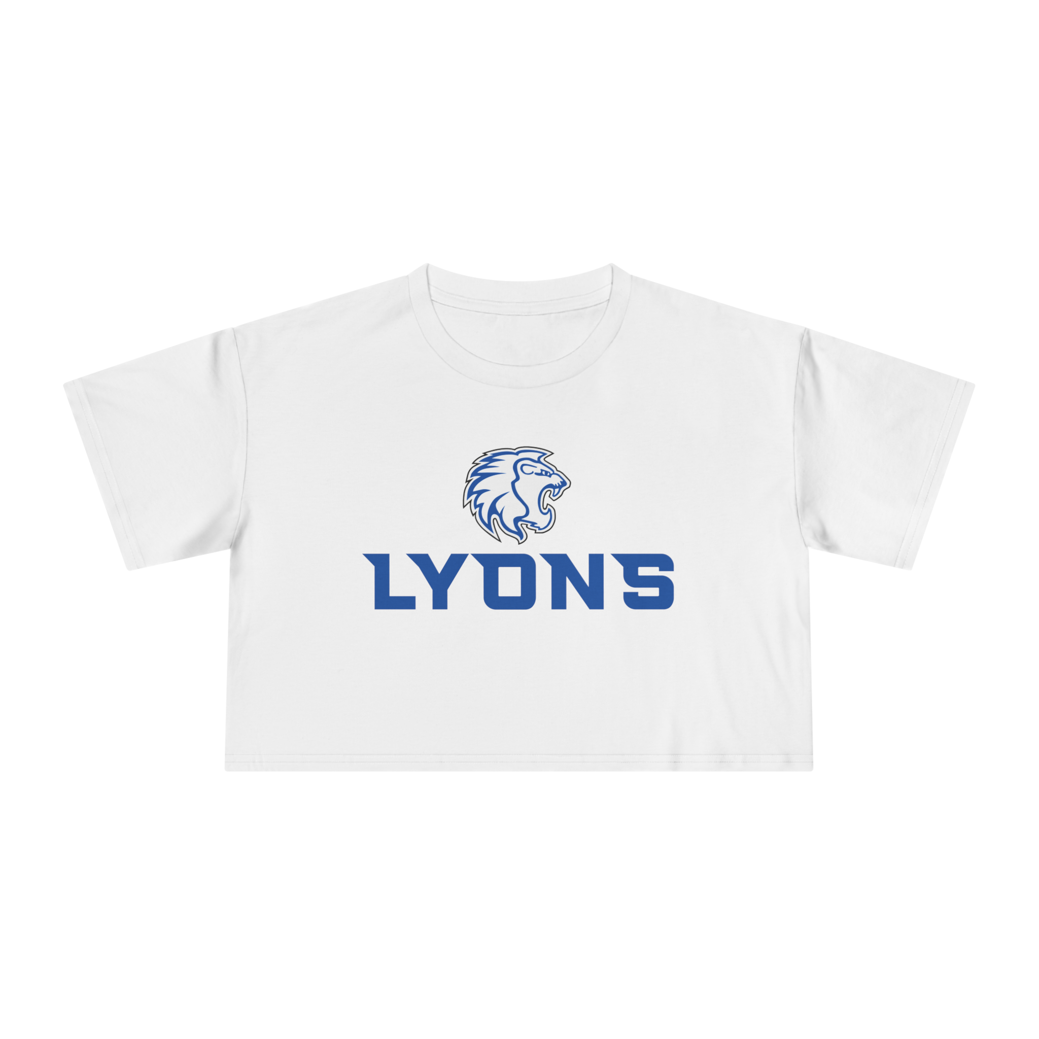 Lyons Mascot Crop Top