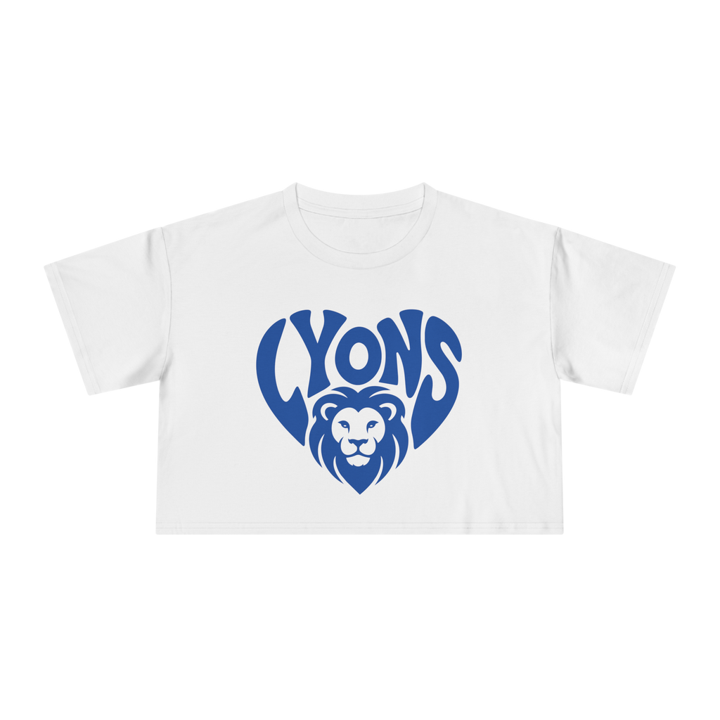 Lyons Mascot Crop Top