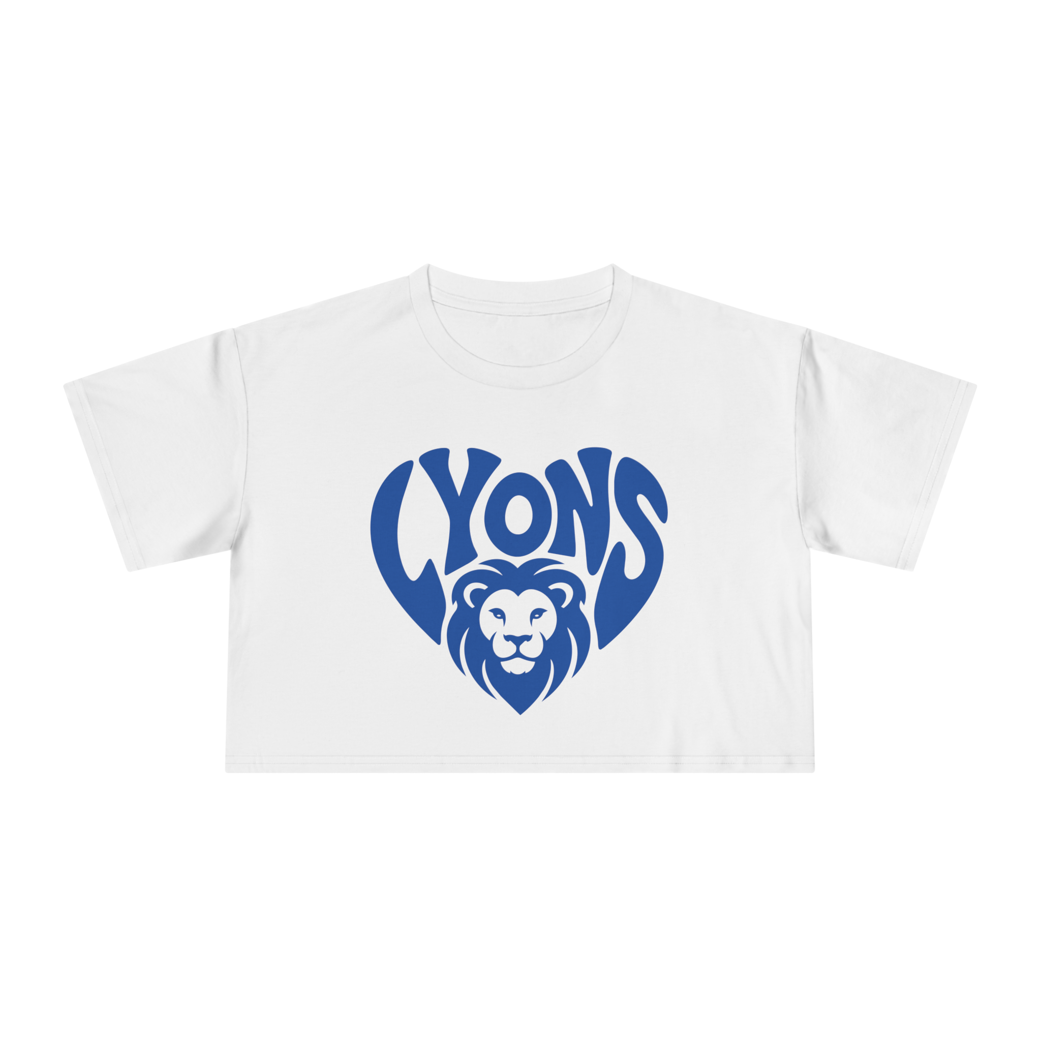 Lyons Mascot Crop Top