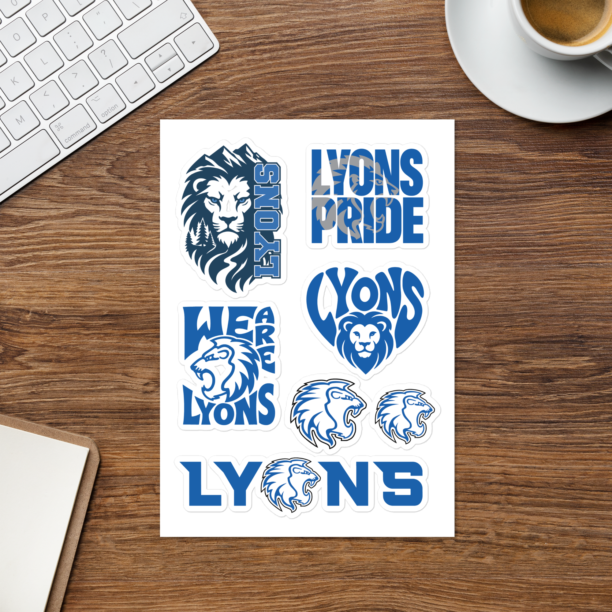 Lyons Sticker Sheet
