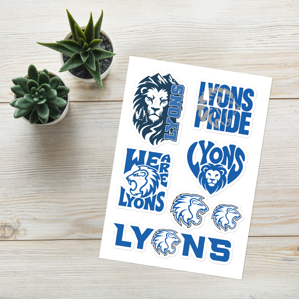 Lyons Sticker Sheet