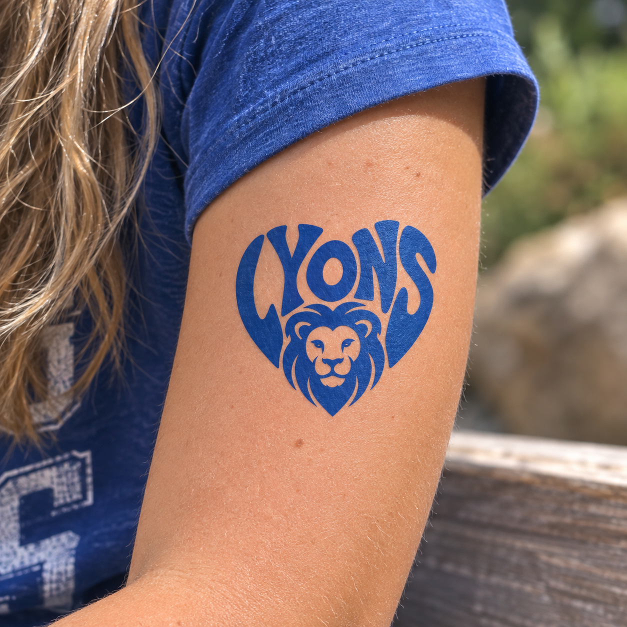 Temporary Tattoo Lyons Heart