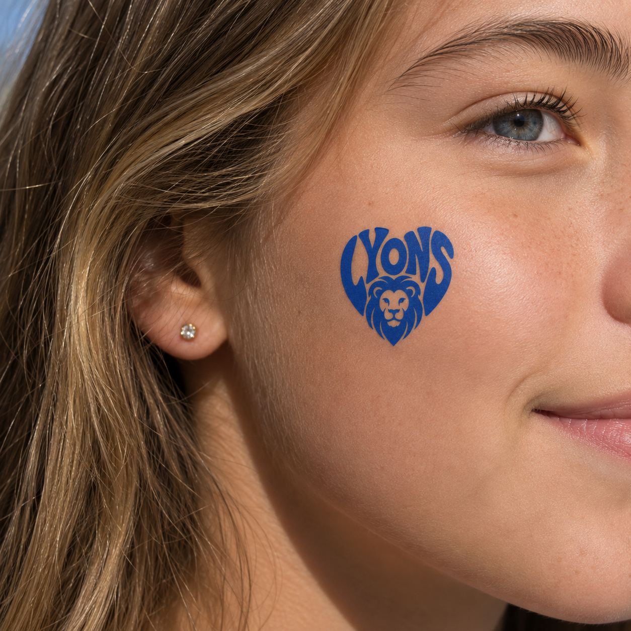 Temporary Tattoo Lyons Heart
