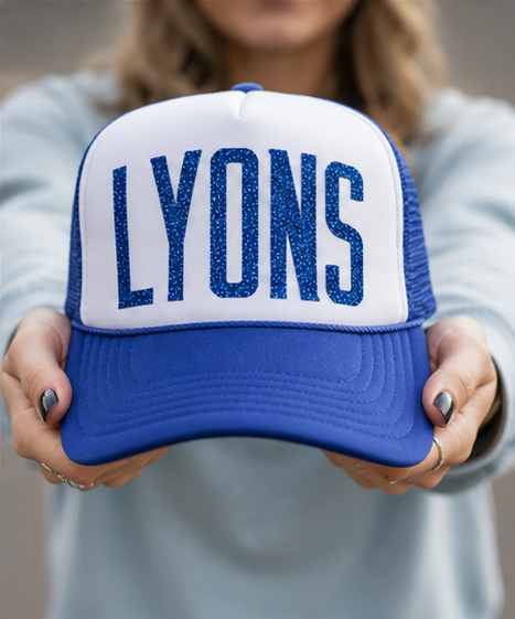Lyons Glitter Trucker Foam Hat