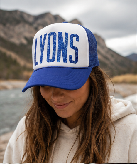Lyons Glitter Trucker Foam Hat