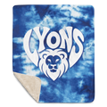 Lyons Heart Sherpa blanket