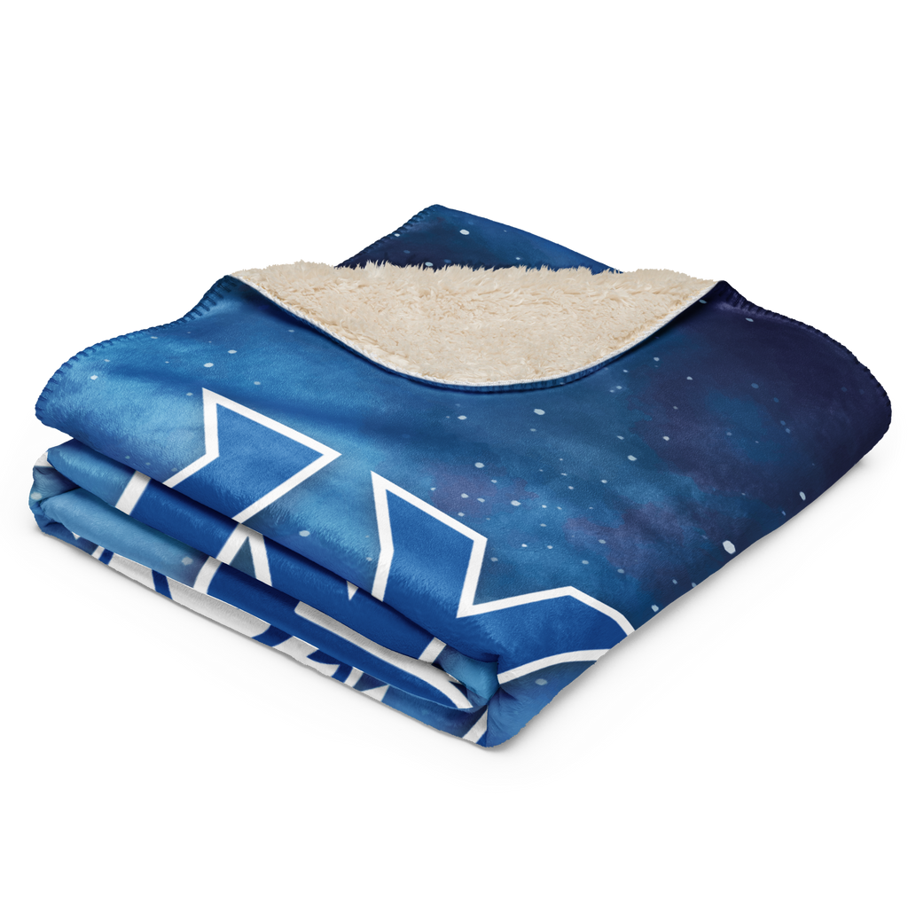 Mascot Mountain Sherpa blanket