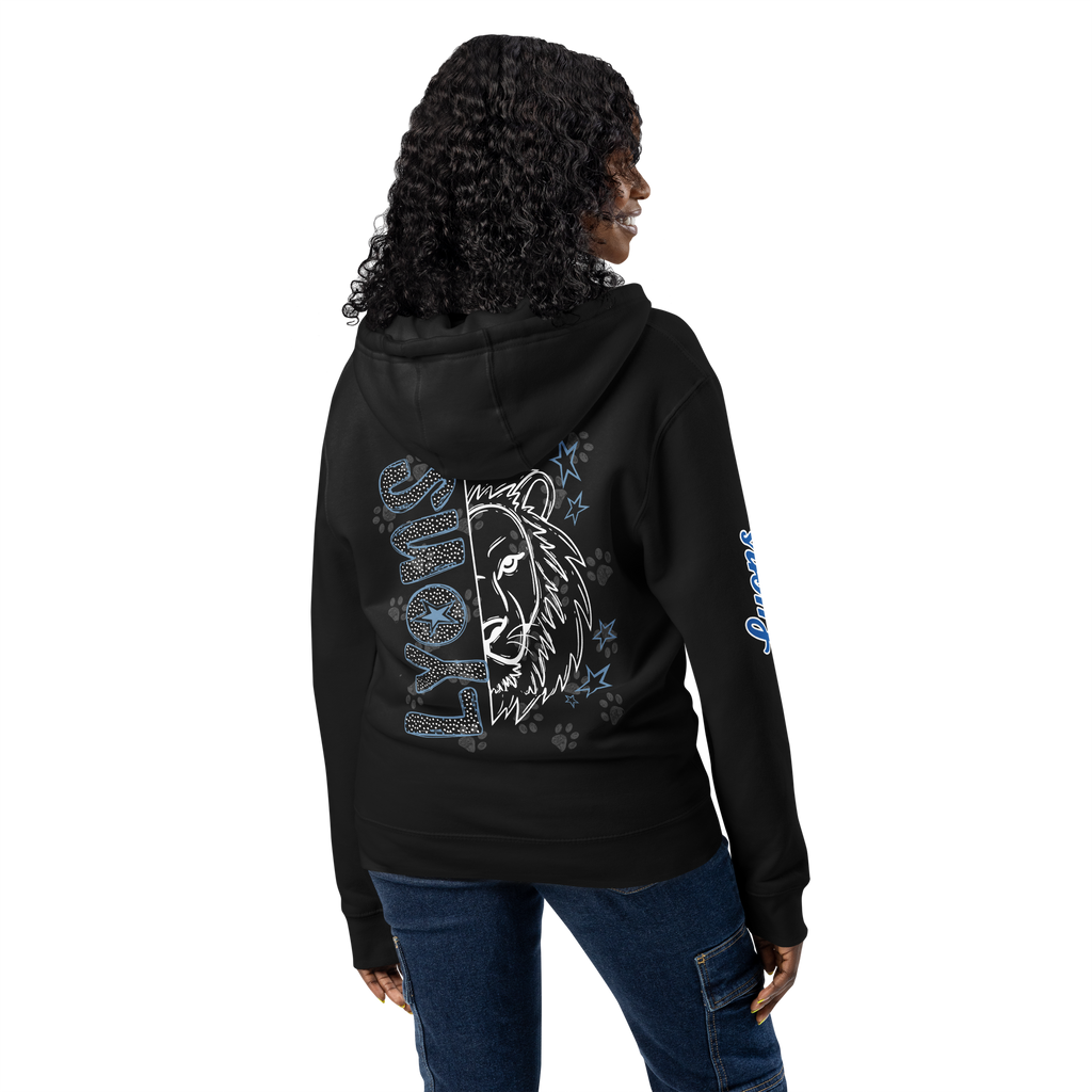 Paw Print Full Zip Hoodie