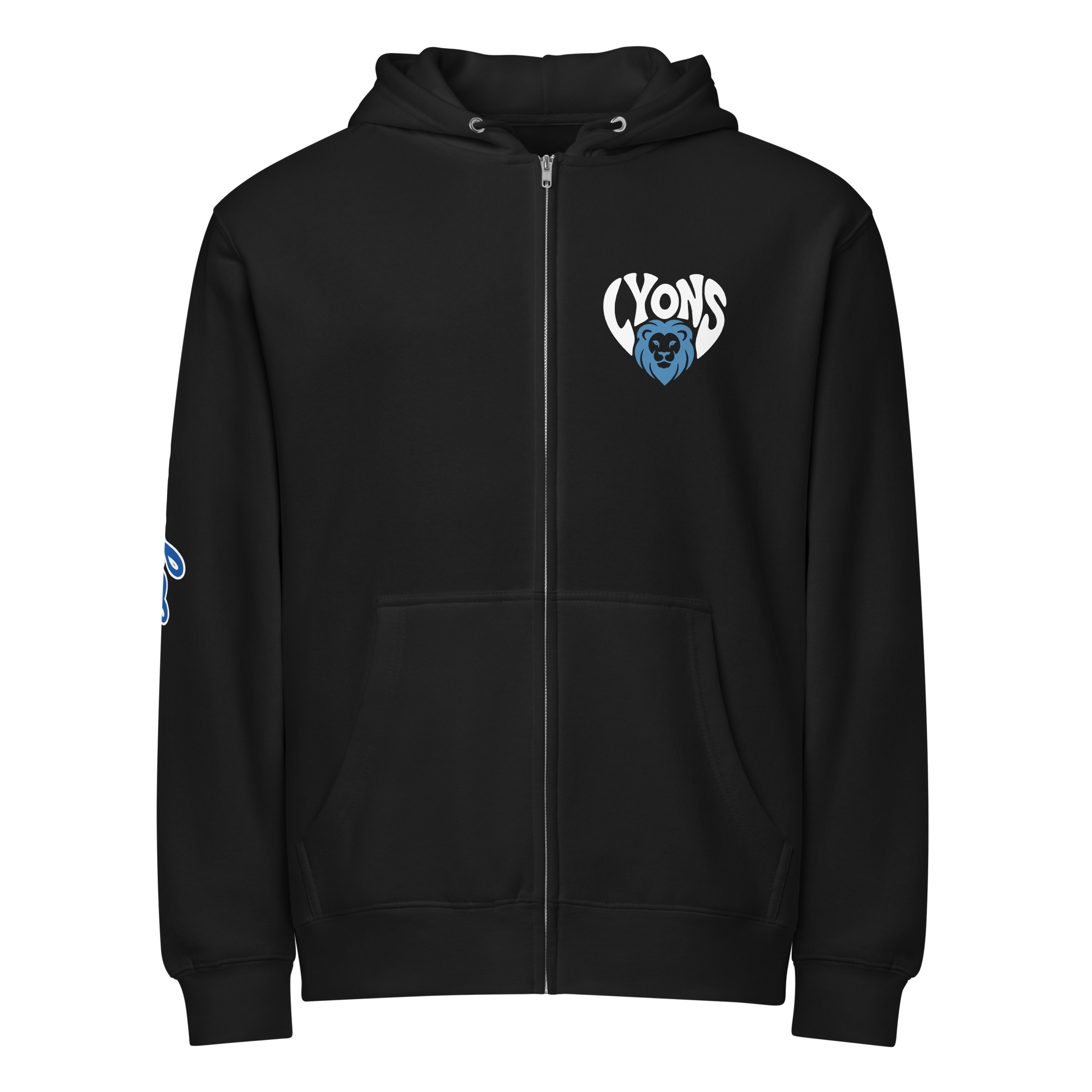 Paw Print Full Zip Hoodie