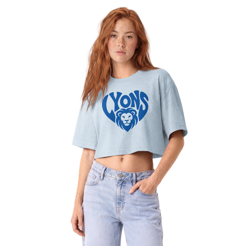 Lyons Heart Box Crop Top