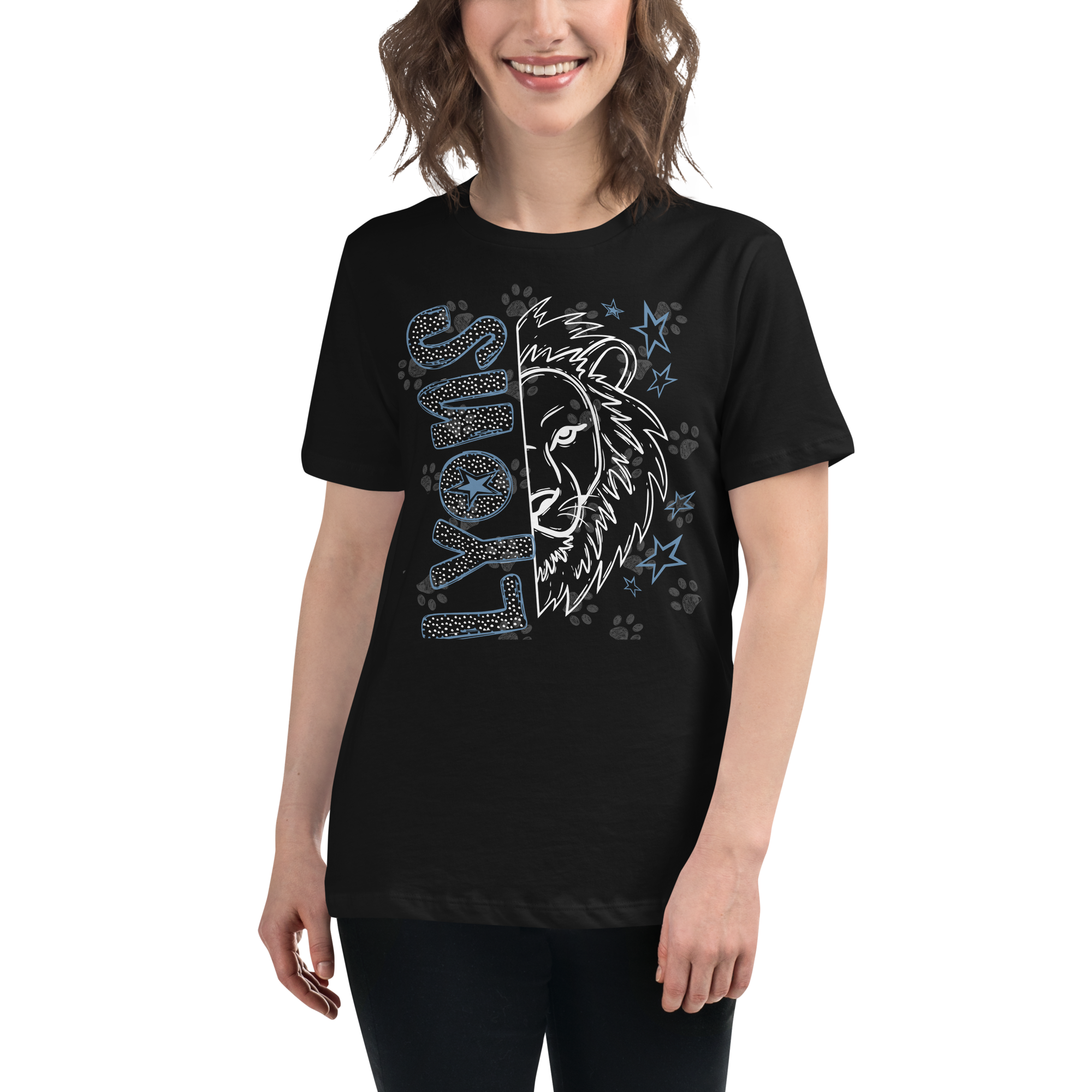 Lyons Paw Print Short Sleeve - Womens