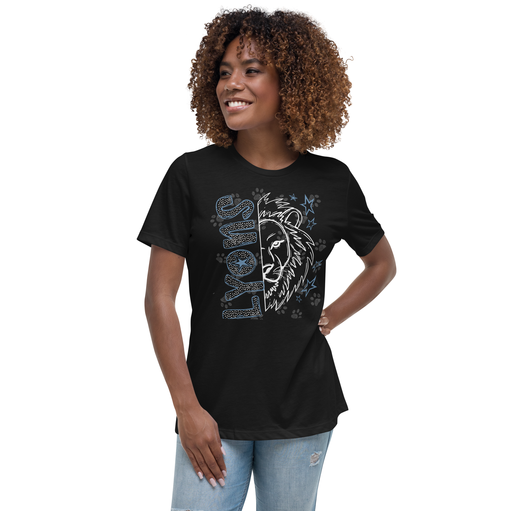 Lyons Paw Print Short Sleeve - Womens